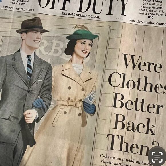 Vintage Oversized White & Tan check Blazer by Liz Wear size Small - Picture 3 of 8